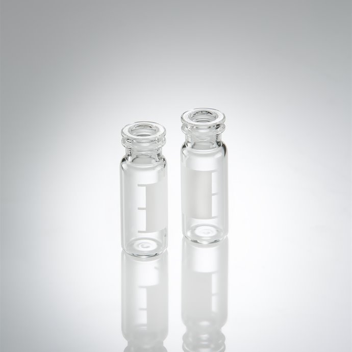 2ml Clear snap top vial with label