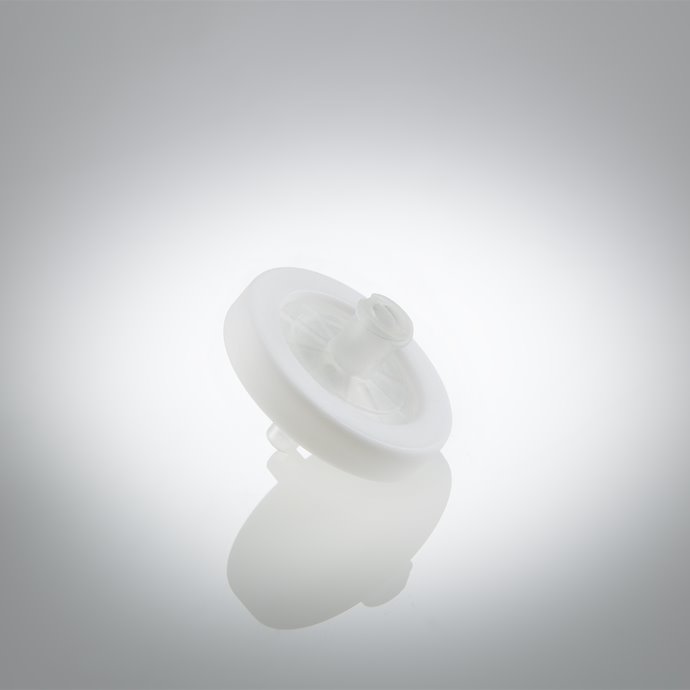Nylon Syringe Filter – 25 mm, 0.45 µm, White